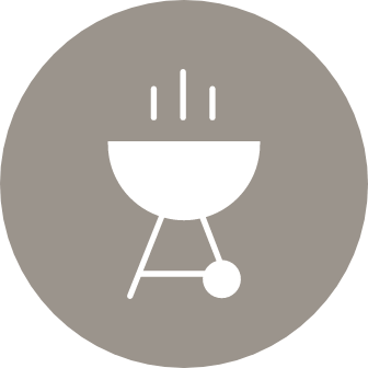 Socialize with friends at our grilling stations
